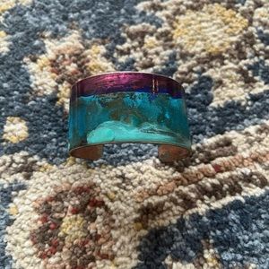 COPY - Copper Patina Cuff Bracelet